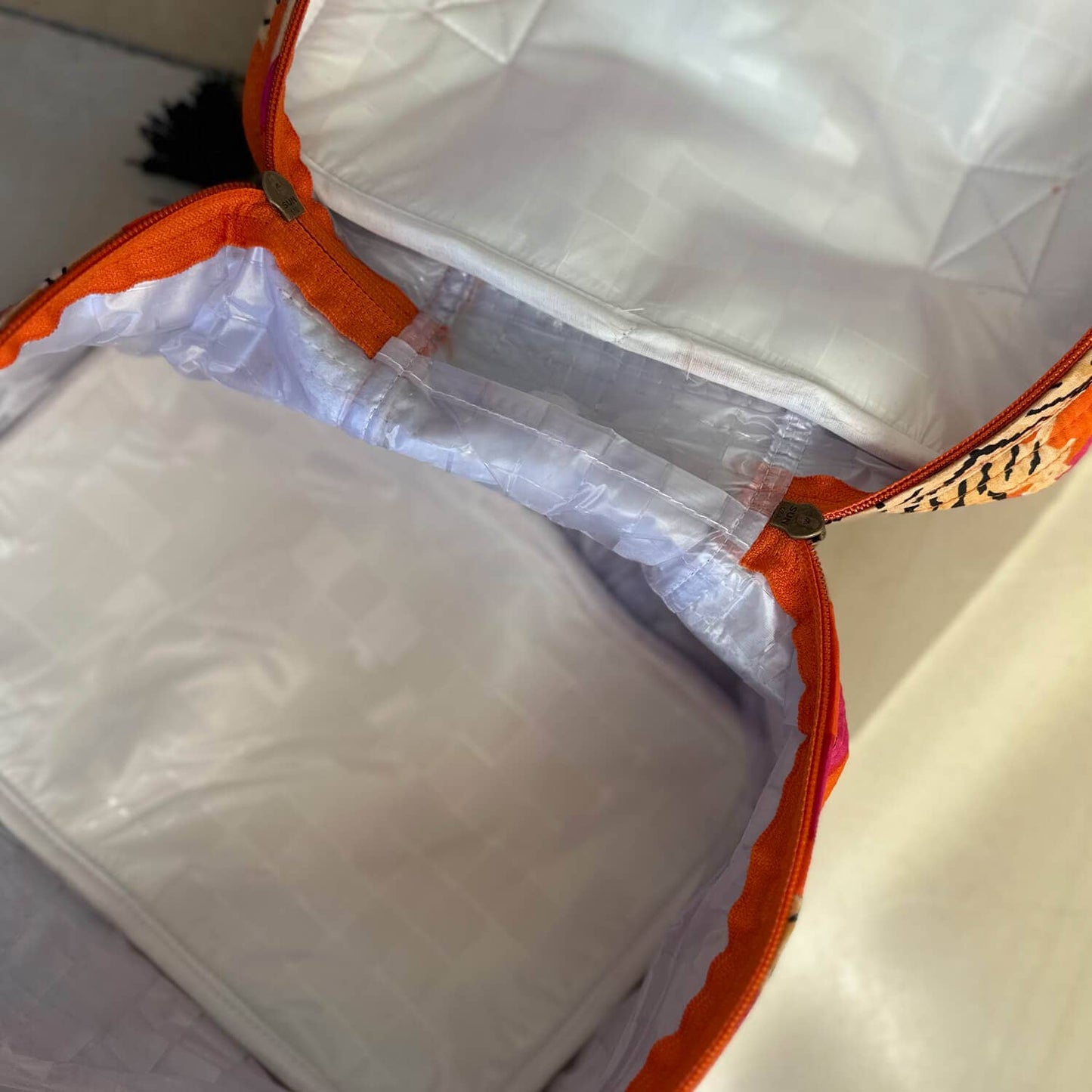 Large Cosmetic Bag BIG BEAUTY "Poppy Tiger"